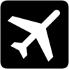Departing Flights Symbol Clip Art
